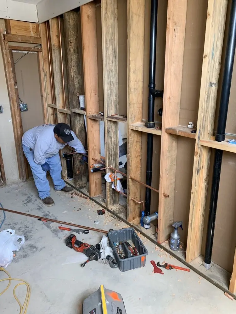 Commercial rough-in plumbing for Gas Line Repair in Bayshore Gardens